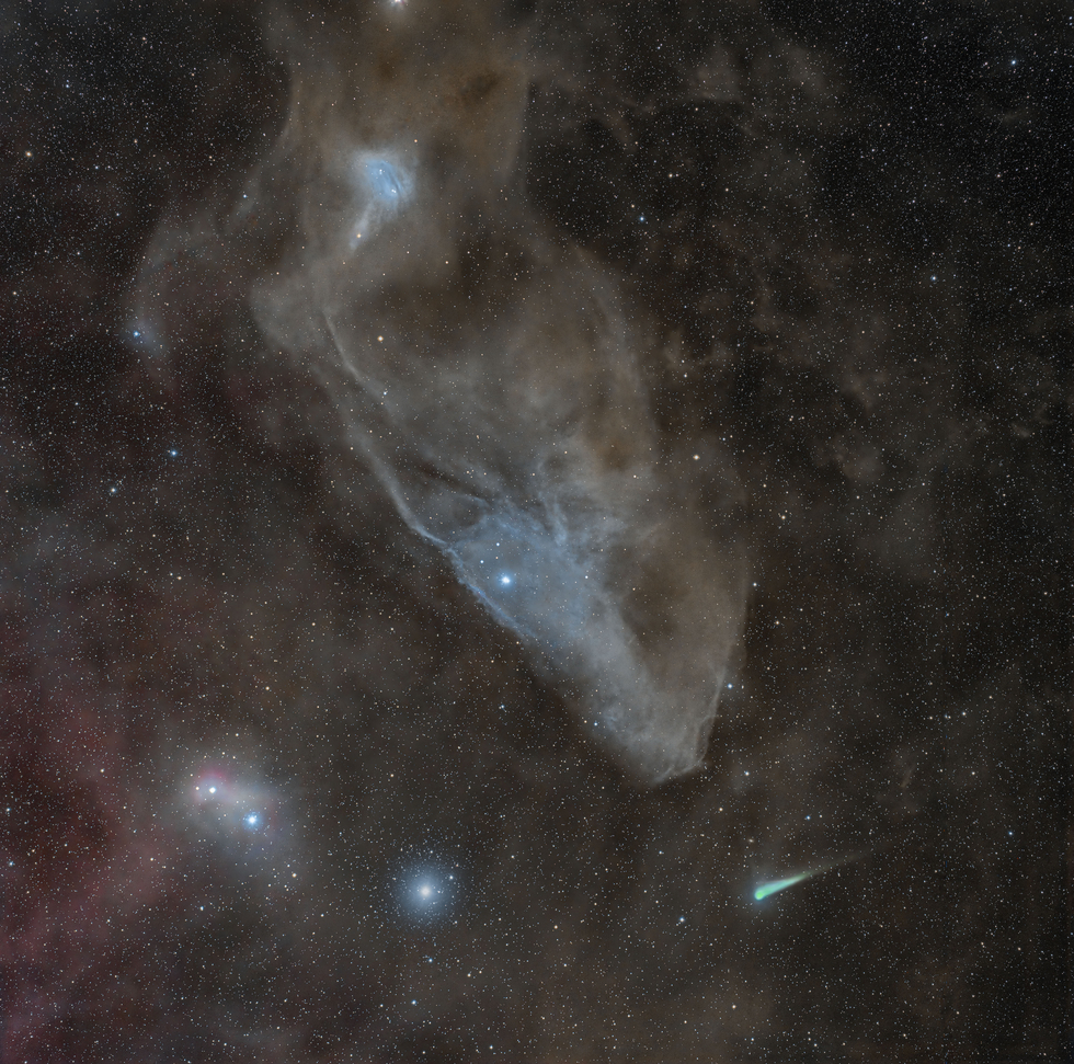 IC 4592 and Comet K2