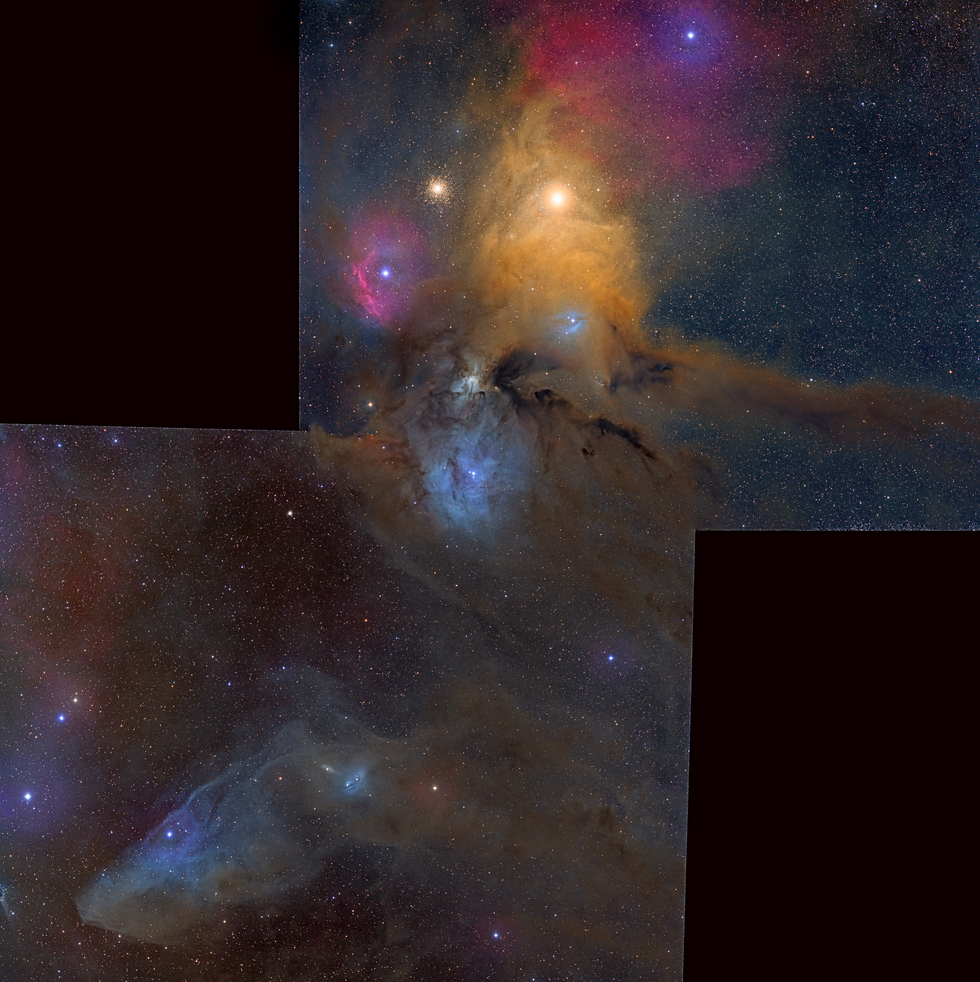 Rho Ophiuchi and IC4592