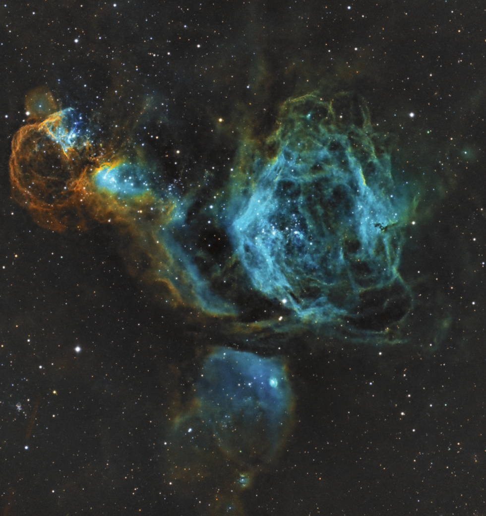 NGC 1955 in SHO