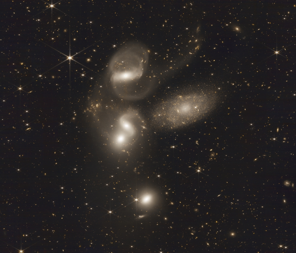 JWST Image Stephan's Quintet