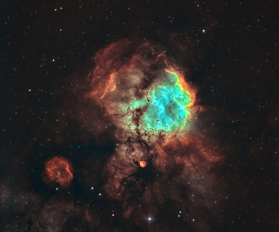 NGC 2467 - Skull and Crossbones Nebula