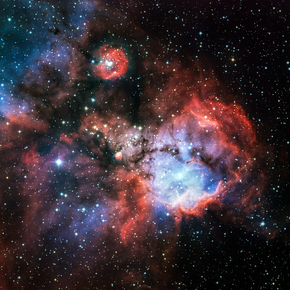 NGC 2467 The Skull and Crossbones Nebula