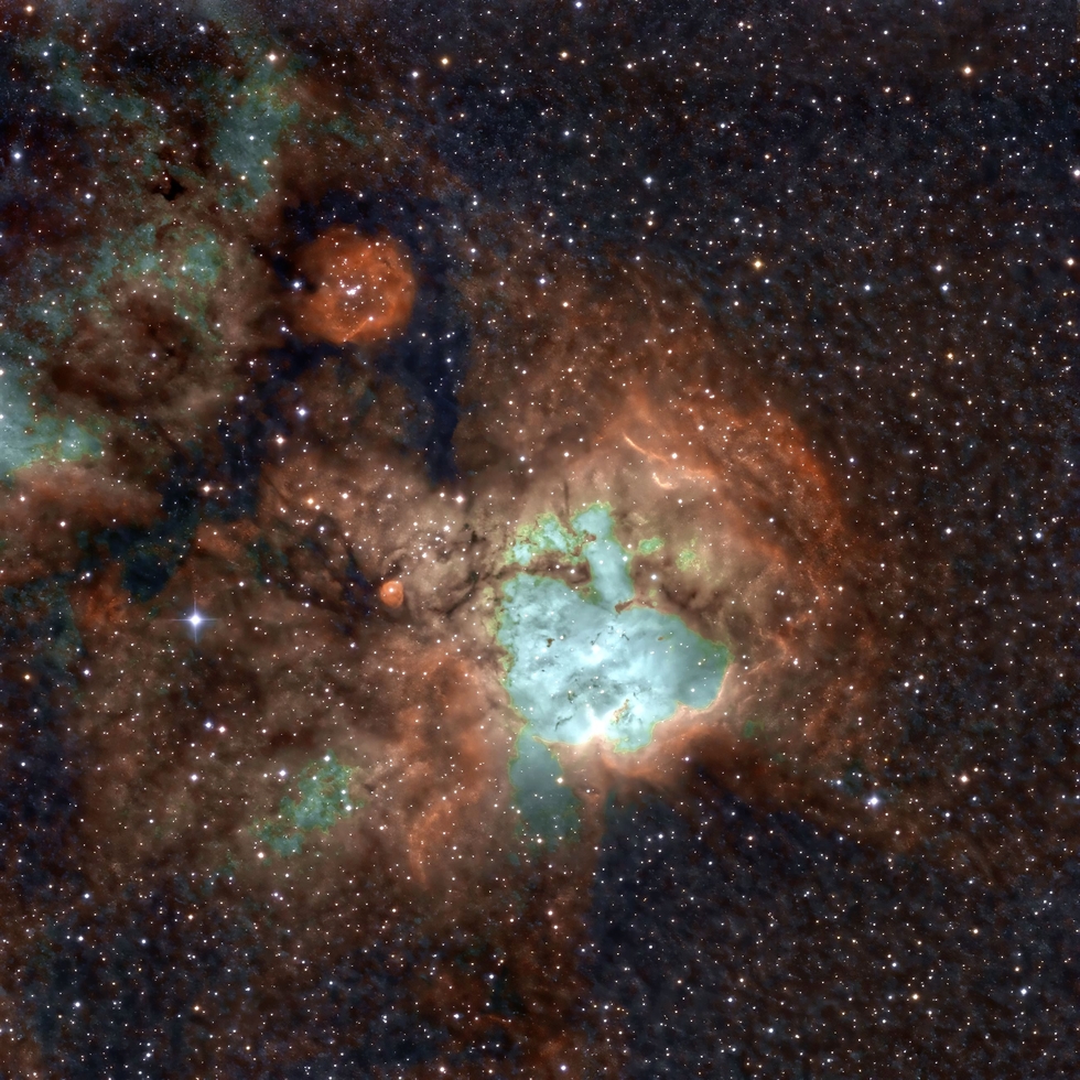 The Skull and Crossbones Nebula