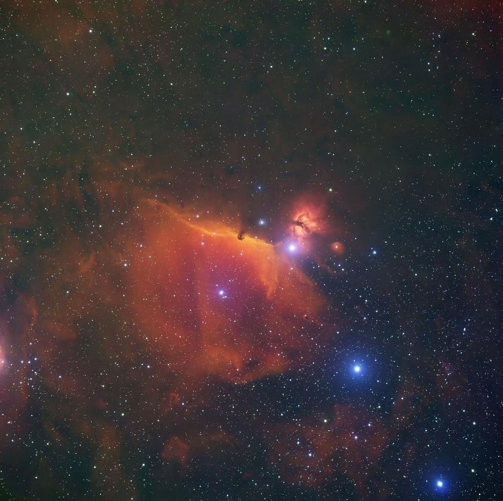 Horsehead  & Flame Nebula