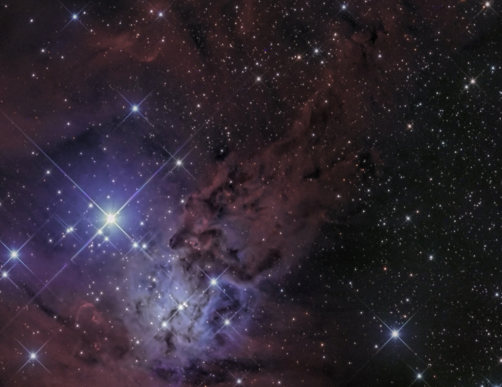 Fox Fur Nebula in Monoceros