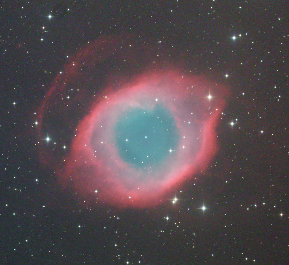 Helix nebula in LRGB