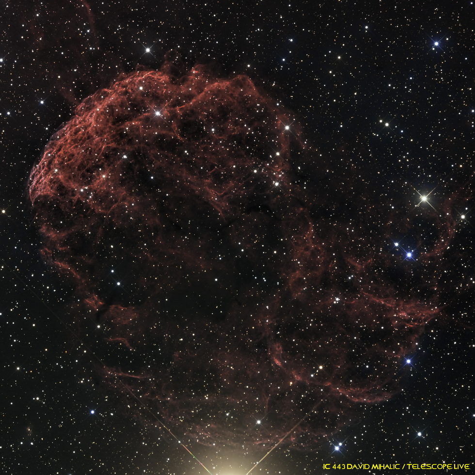 IC 443 - Jelly Fish Nebula