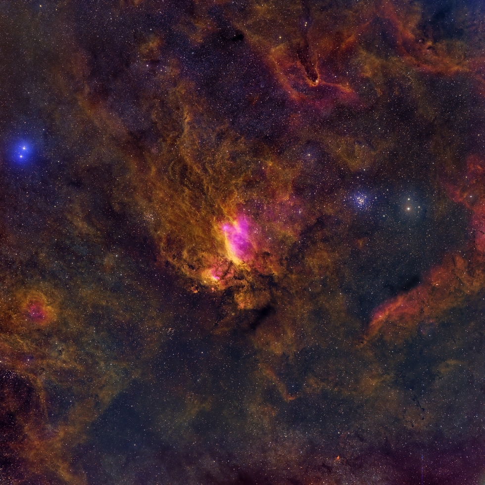 IC4628 Prawn Nebula