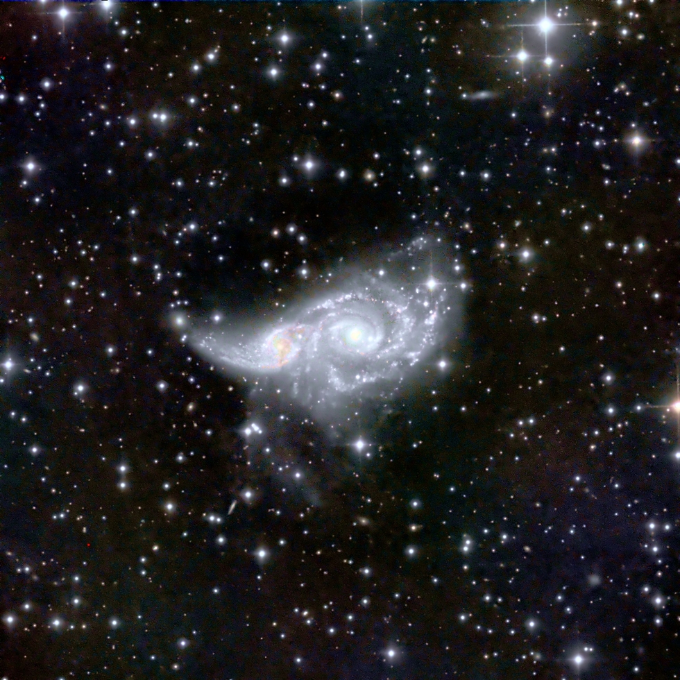 NGC2207 and IC2163