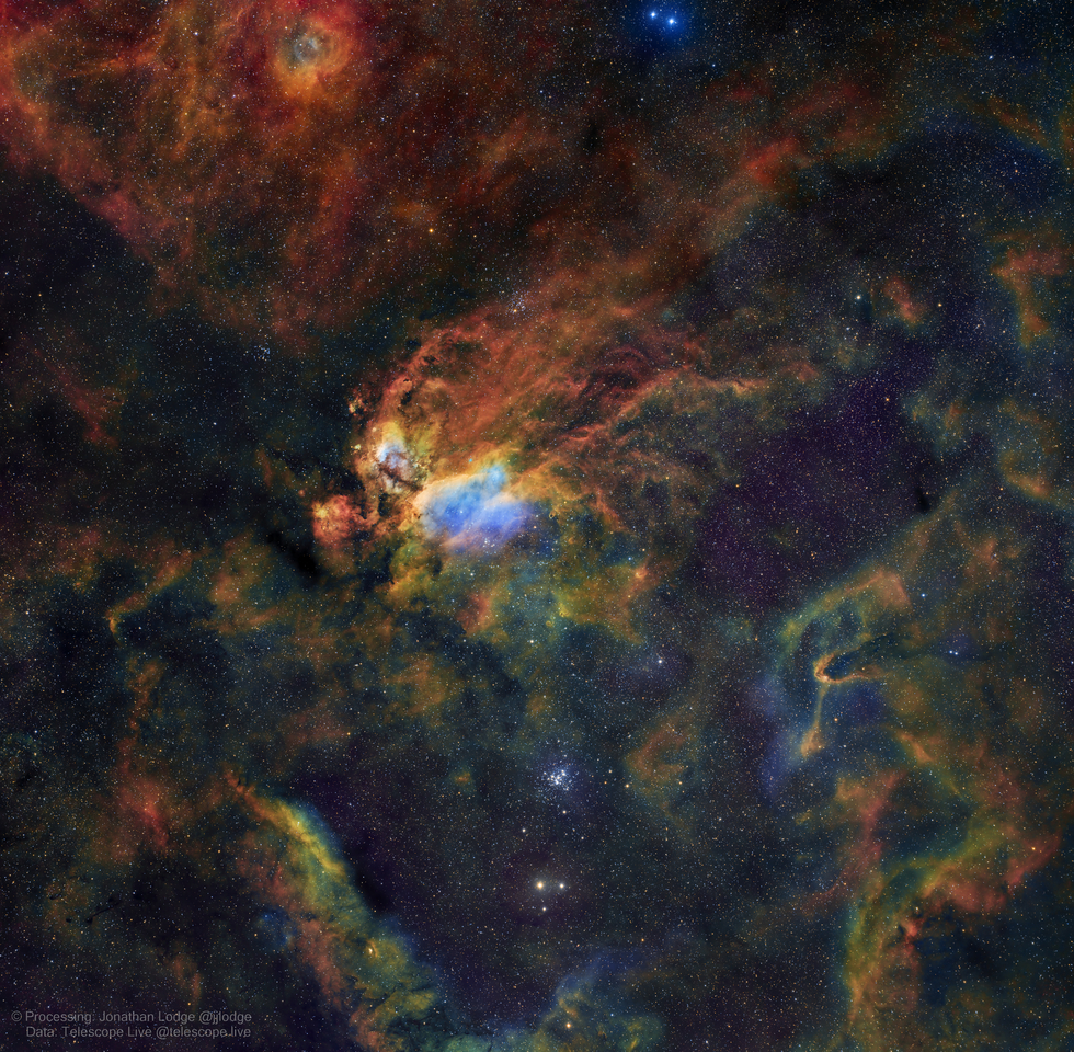 Prawn Nebula IC4628