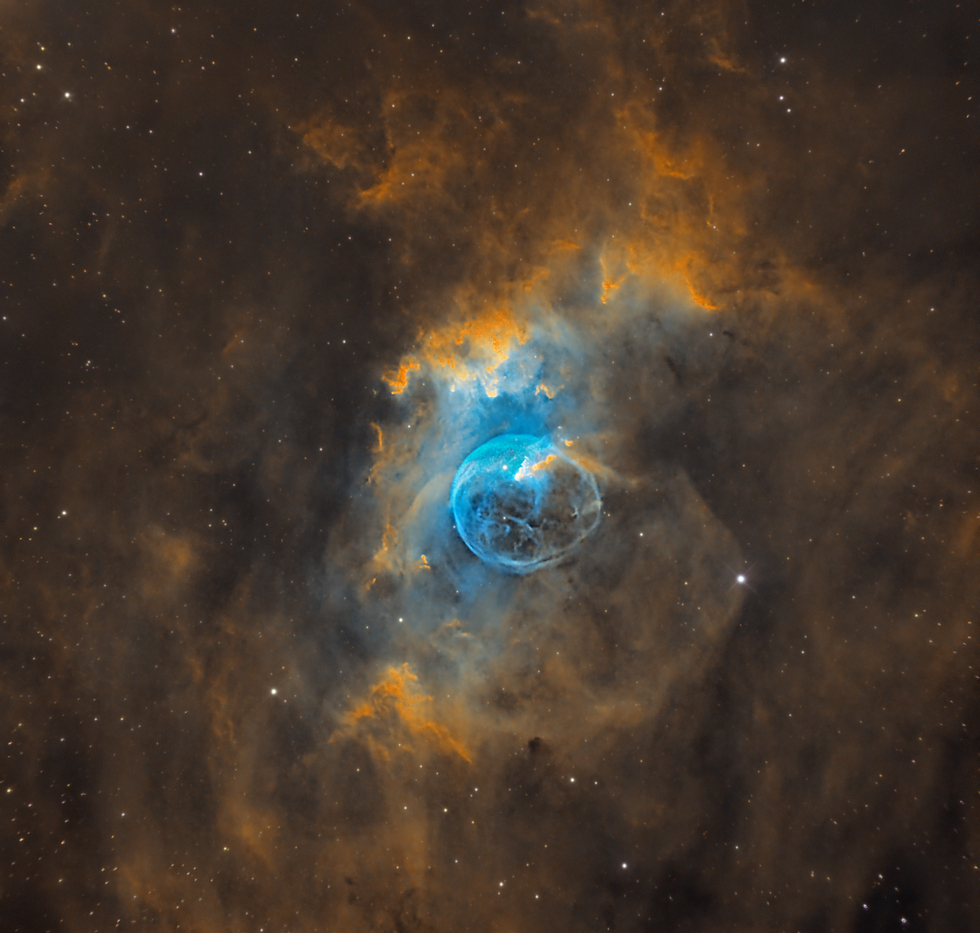 The Bubble Nebula | Telescope Live