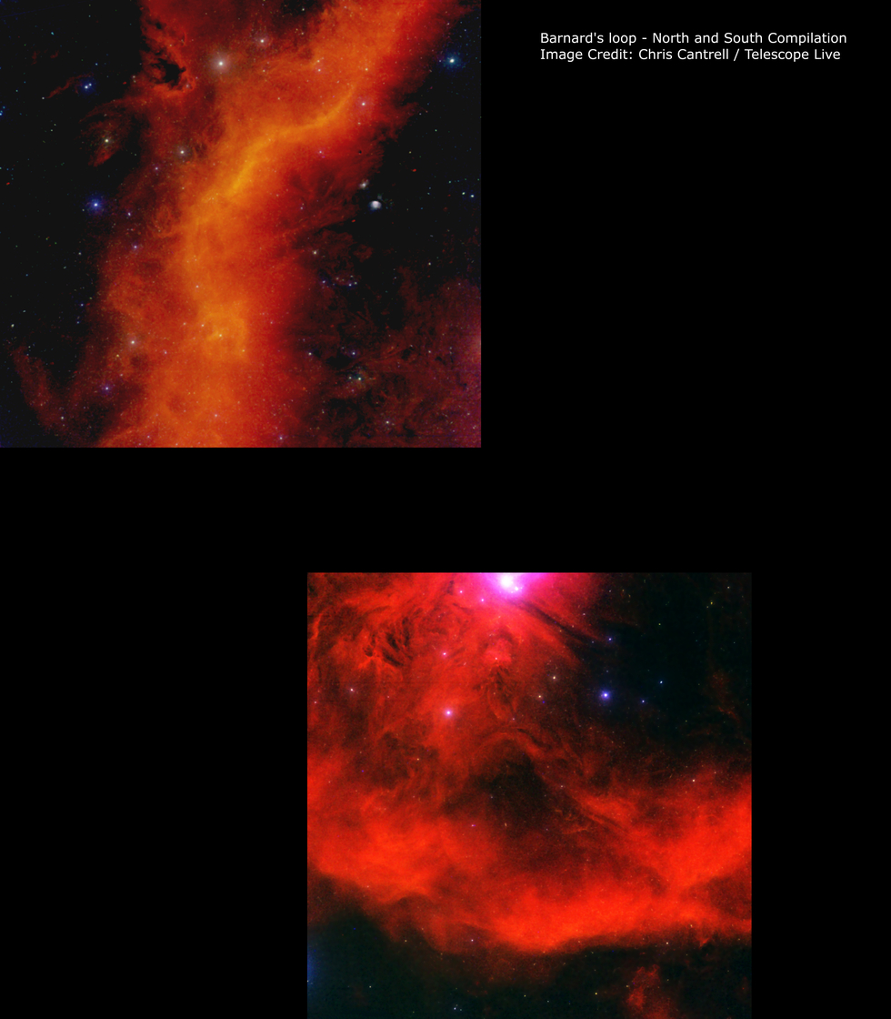 Barnard's Loop - North and South Compilation