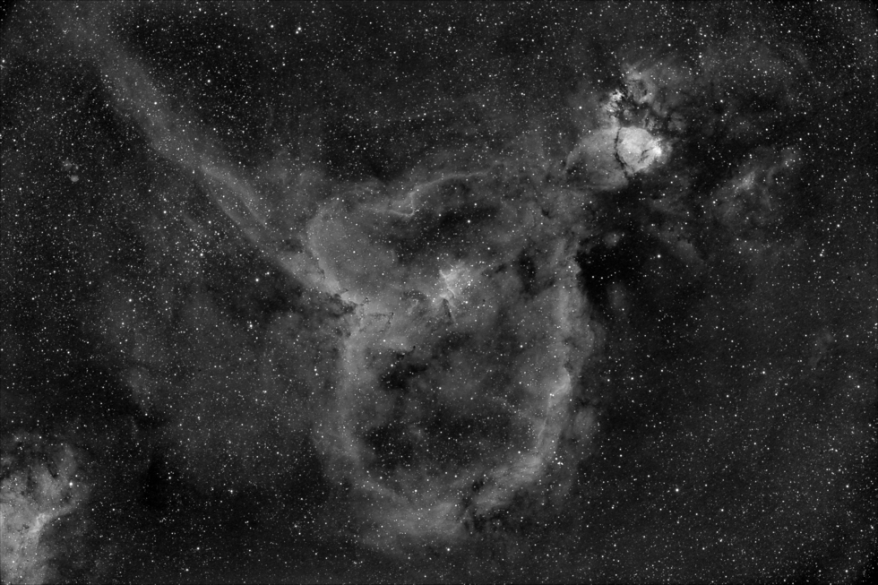 HEART NEBULA IN CASSIOPEIA