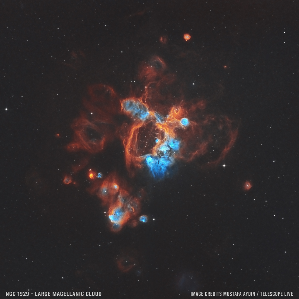 NGC 1929 Emission Nebula