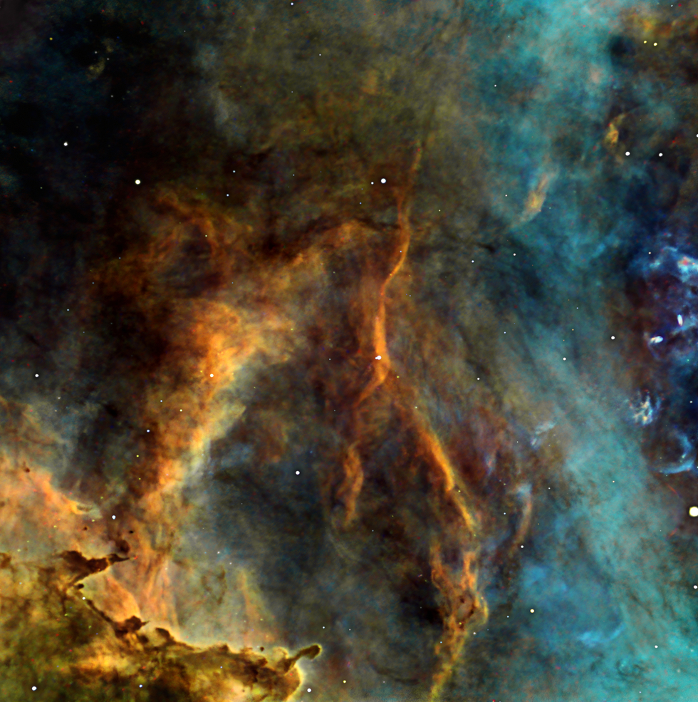 Zoom into the Rosette Nebula - NGC2237