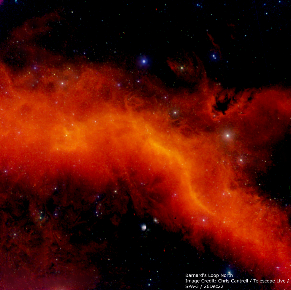 Barnard's Loop North | Telescope Live