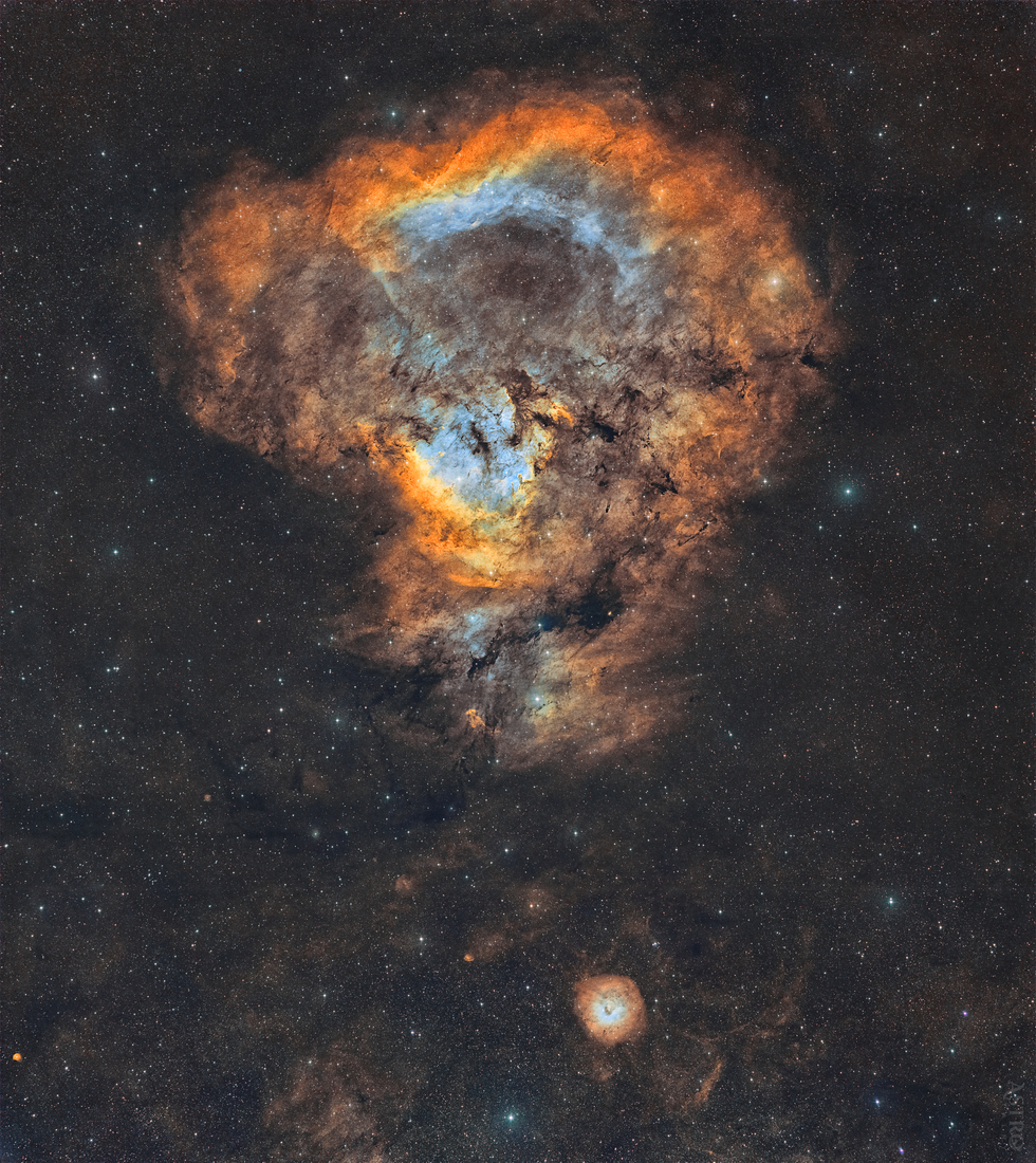 NGC 7822 - Cosmic Question Mark