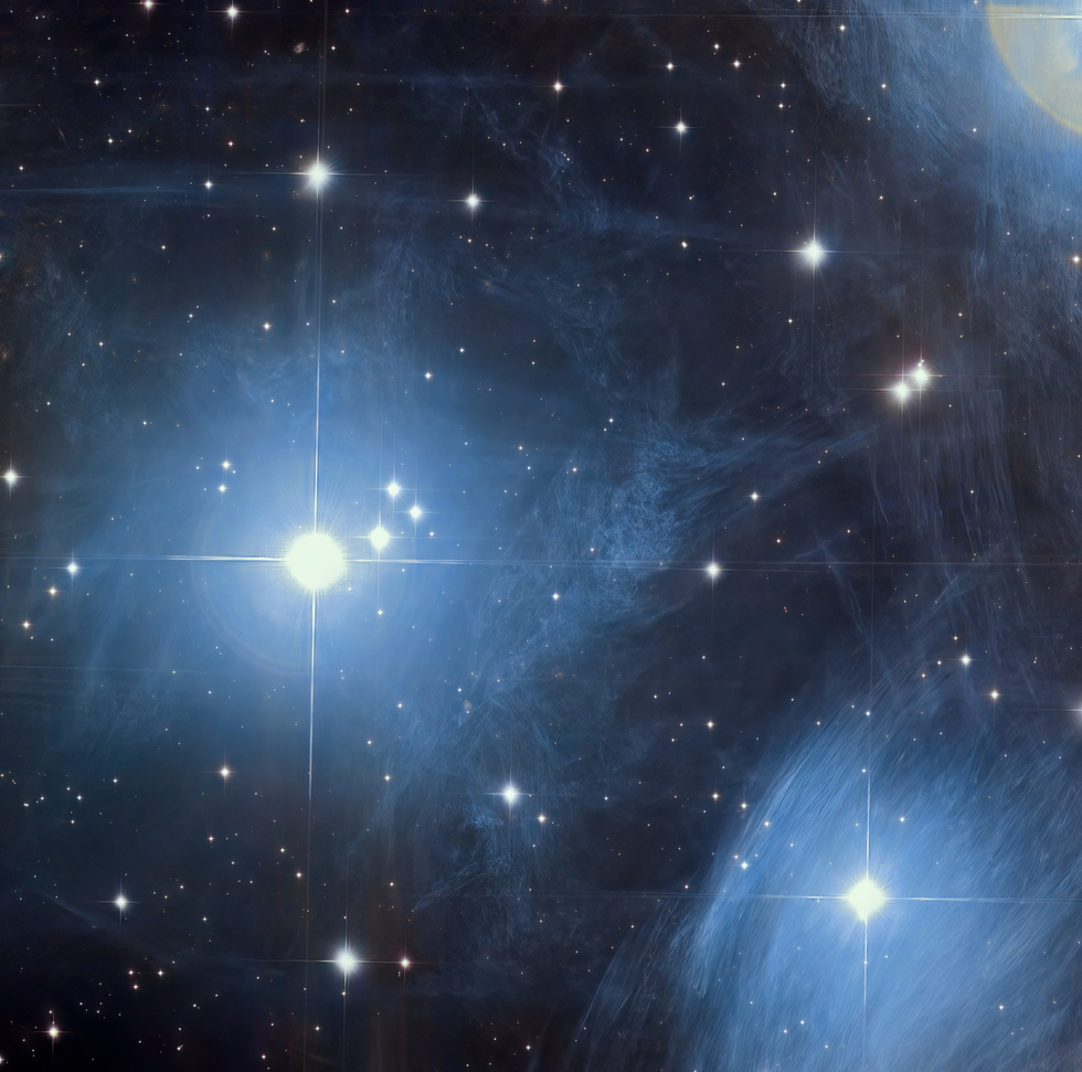 Zoom inside the Pleiades