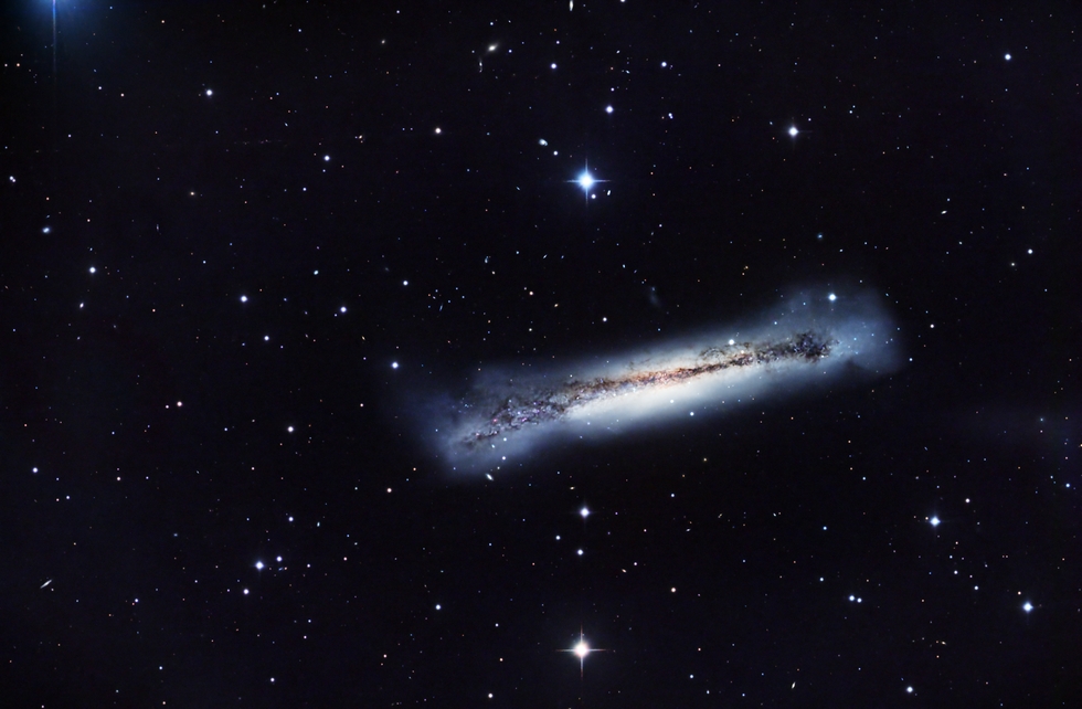 NGC 3628 (Hamburguer Galaxy)