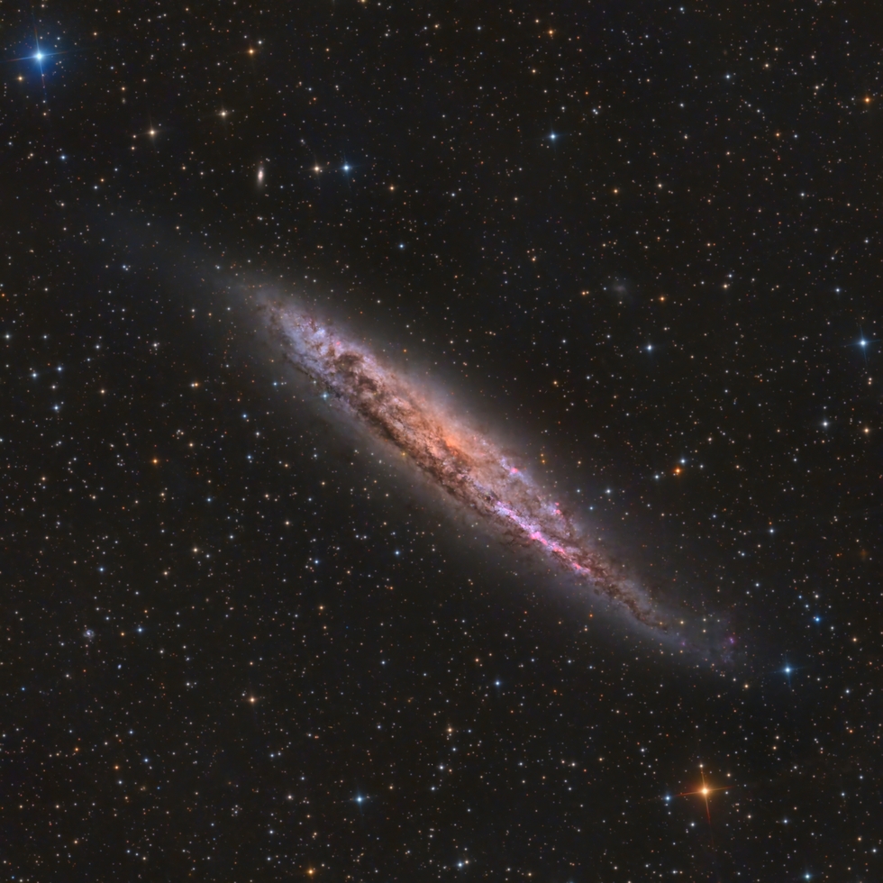 NGC 4945 - the Flounder Galaxy