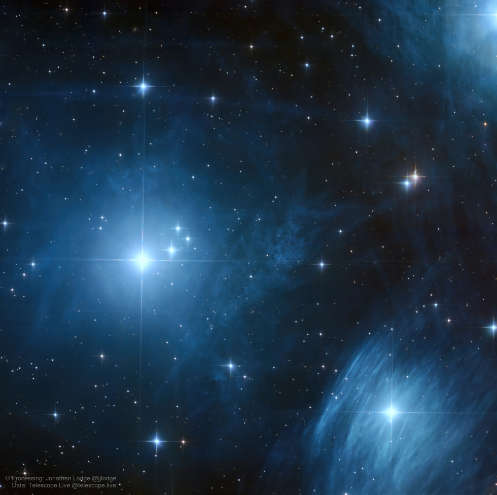 The Pleiades Closeup