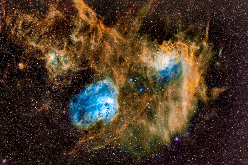 Auriga Nebulae -CMOS - One Click