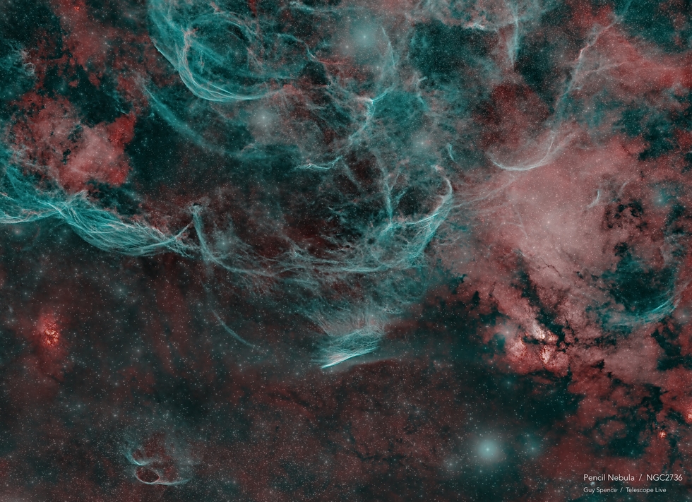 NGC2736 / Pencil Nebula