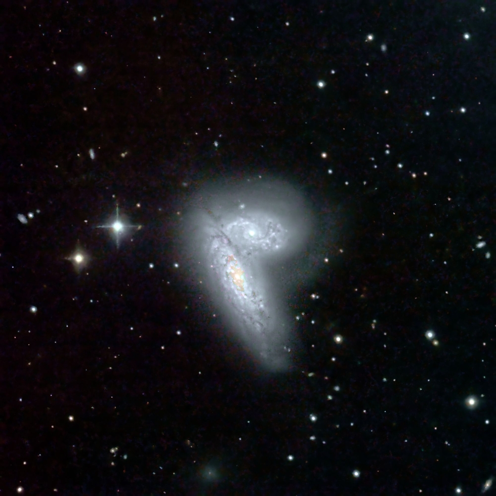 Siamese Twins NGC4567 and 4568