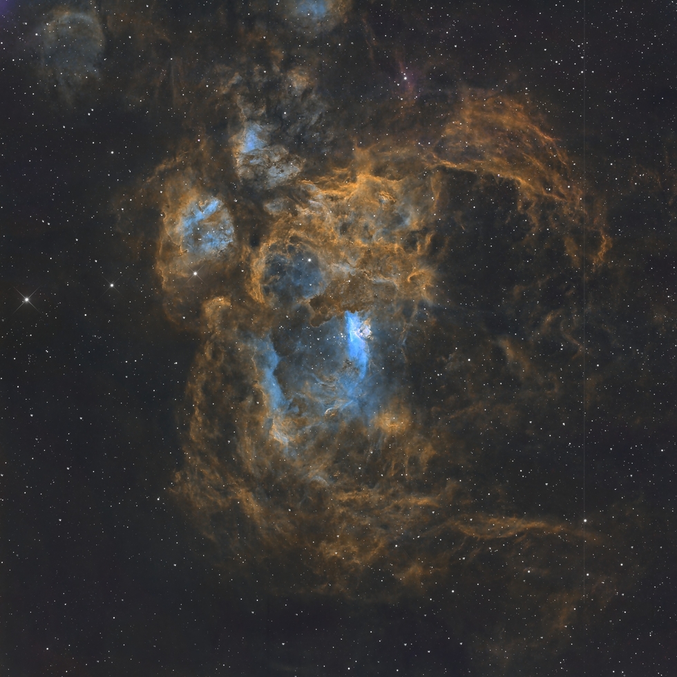 NGC 6357 Loebster Nebula