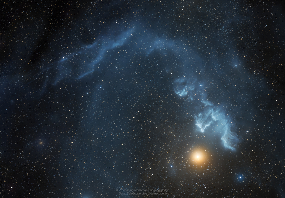 GHOST OF CASSIOPEIA IC 59 AND IC 63