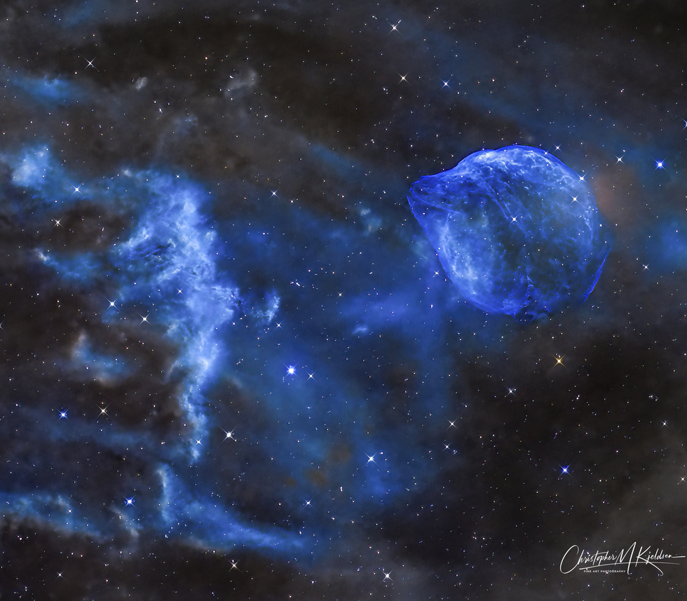 SH2-308 The Dolphin Nebula