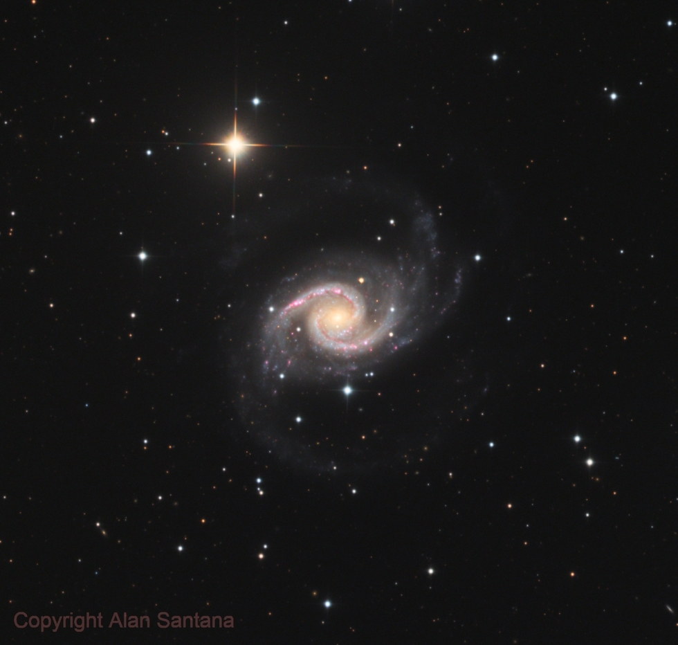 Spanish Dancer - (NGC 1566) - LRGB (crop)
