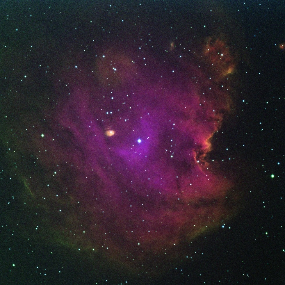 NGC 2175 in HSO filters