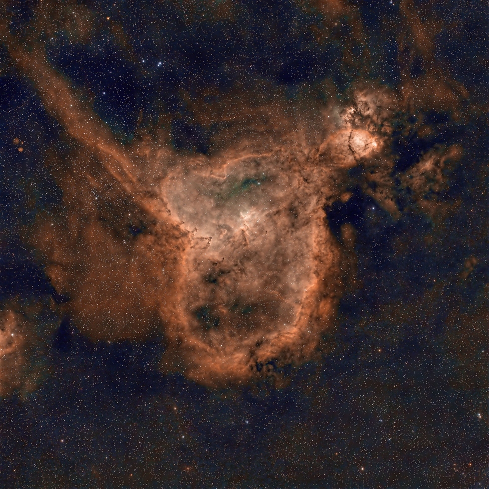 The Heart Nebula IC1805