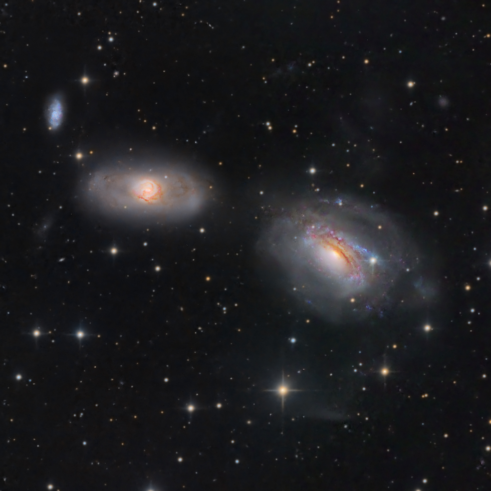NGC 3166 and NGC 3169