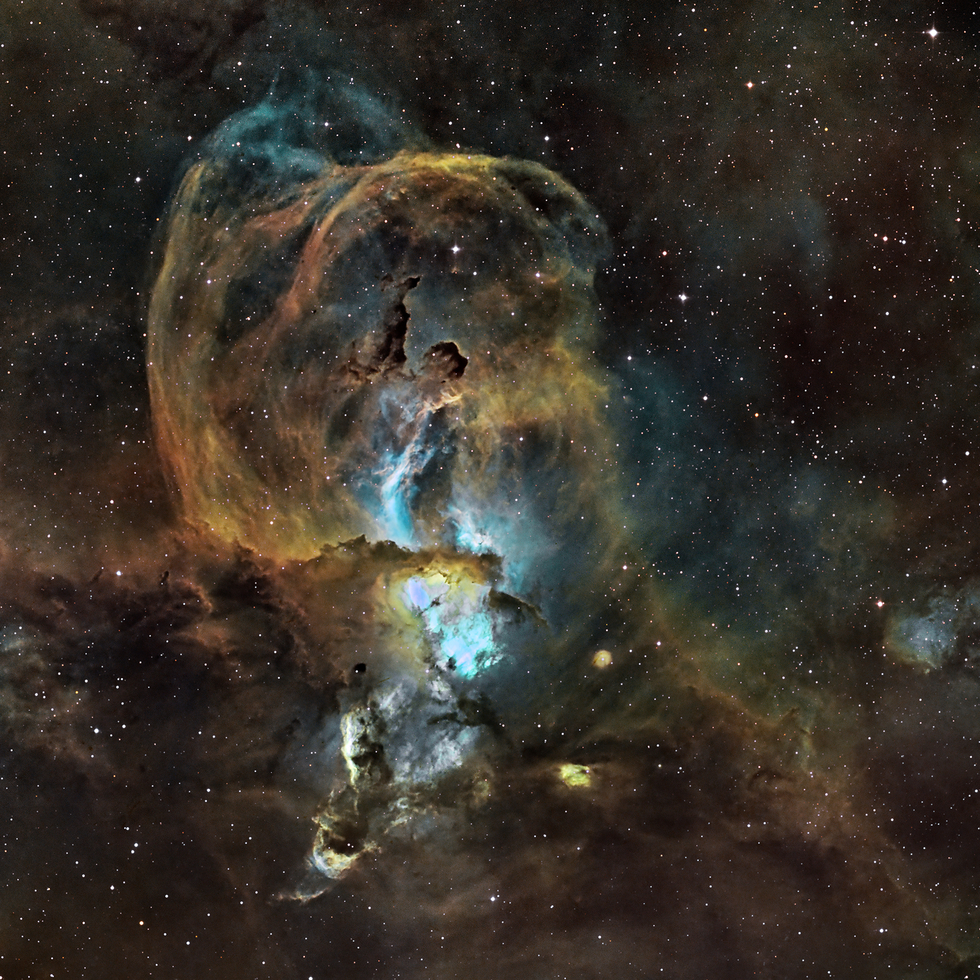 Statue of LIberty (NGC3576)