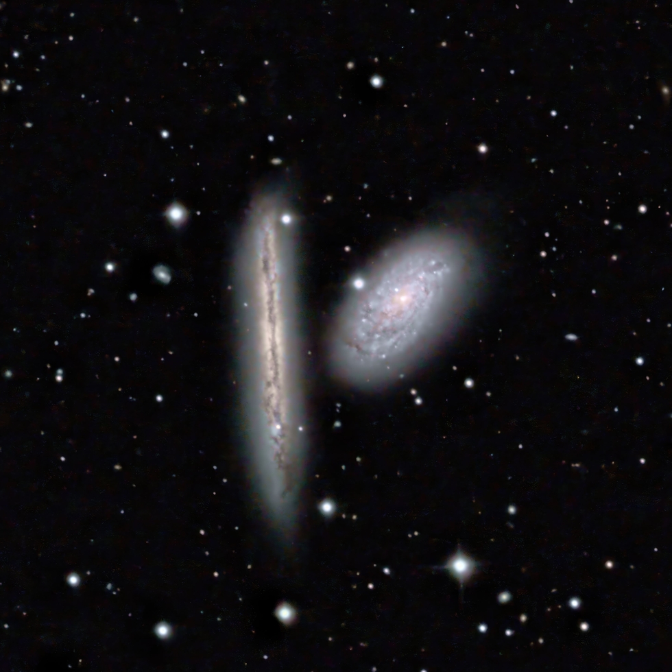 NGC4298 and 4302