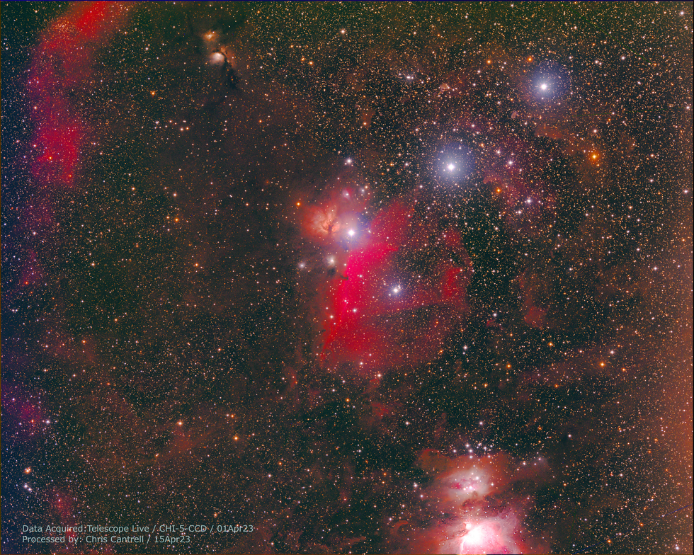 HorseHead nebula Widefield