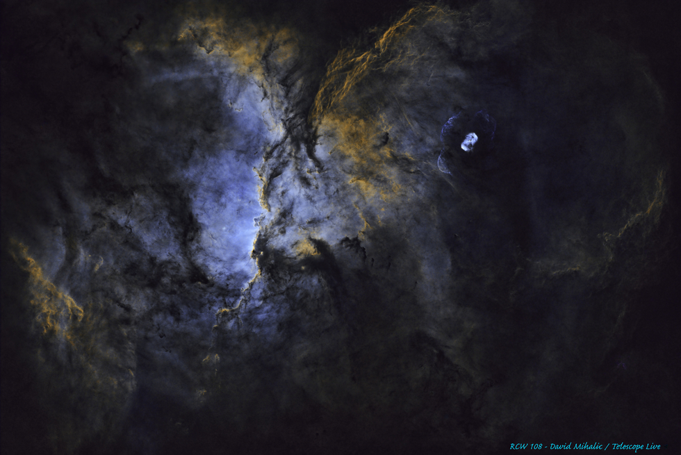 RCW 108 - Molecular Cloud (Star Forming Region) in the constellation Ara