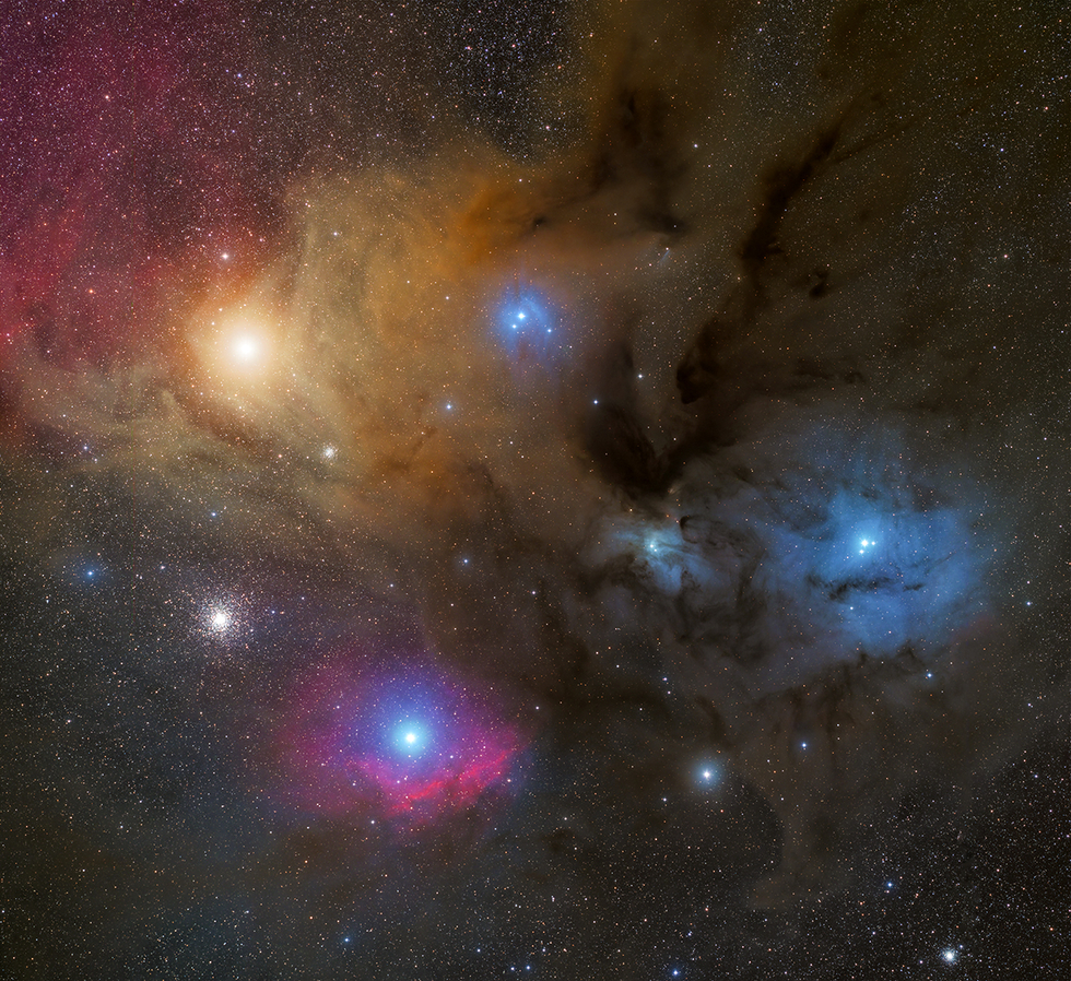 Rho Ophuichi Cloud Complex