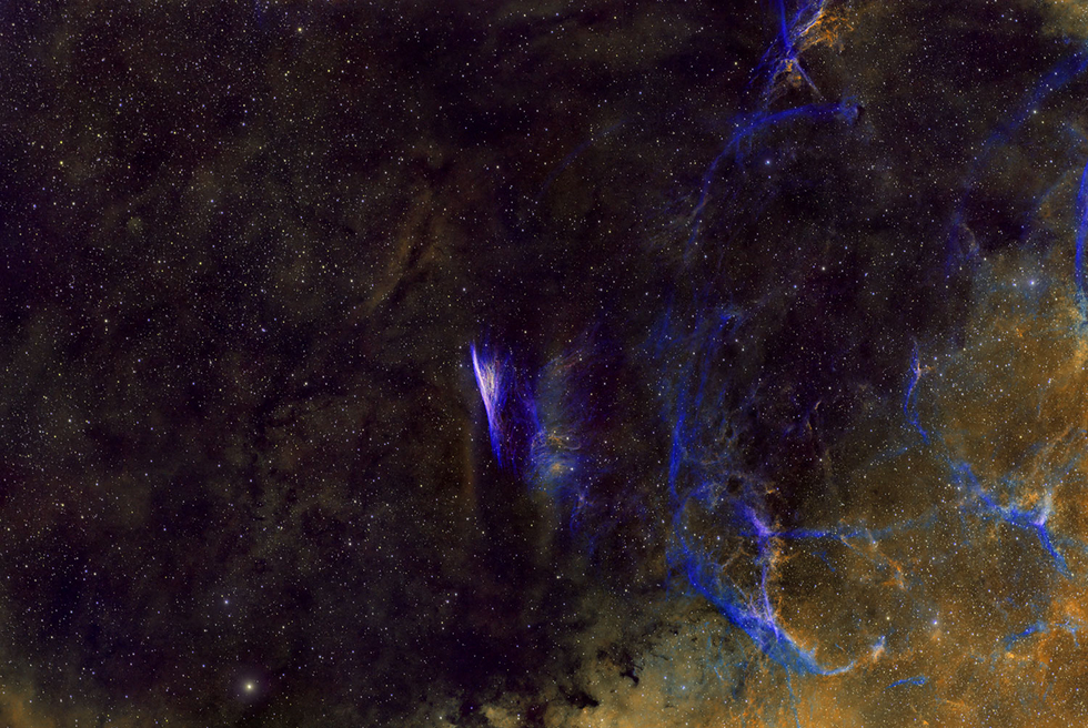 Widefield Pencil Nebula 