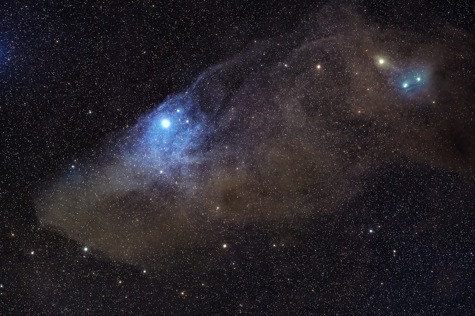 IC 4592 The Blue Horse Reflection Nebula