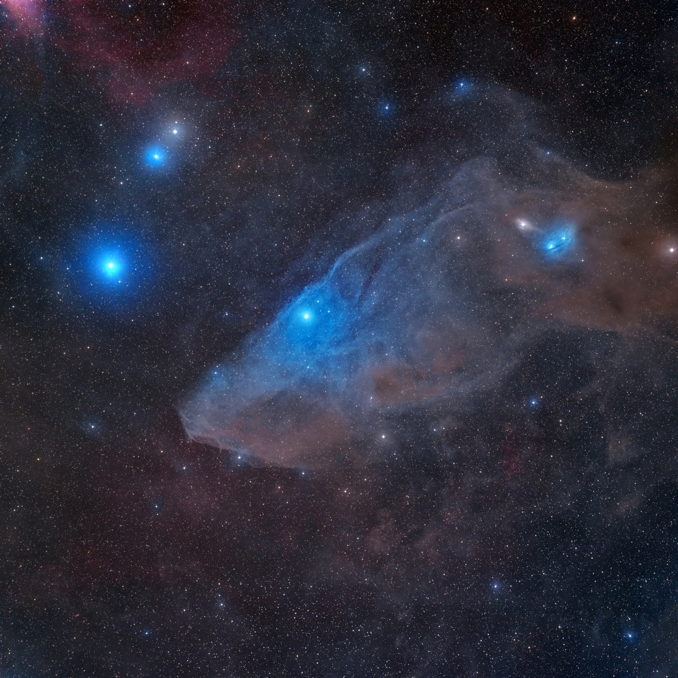 Blue Horsehead nebula, IC4592