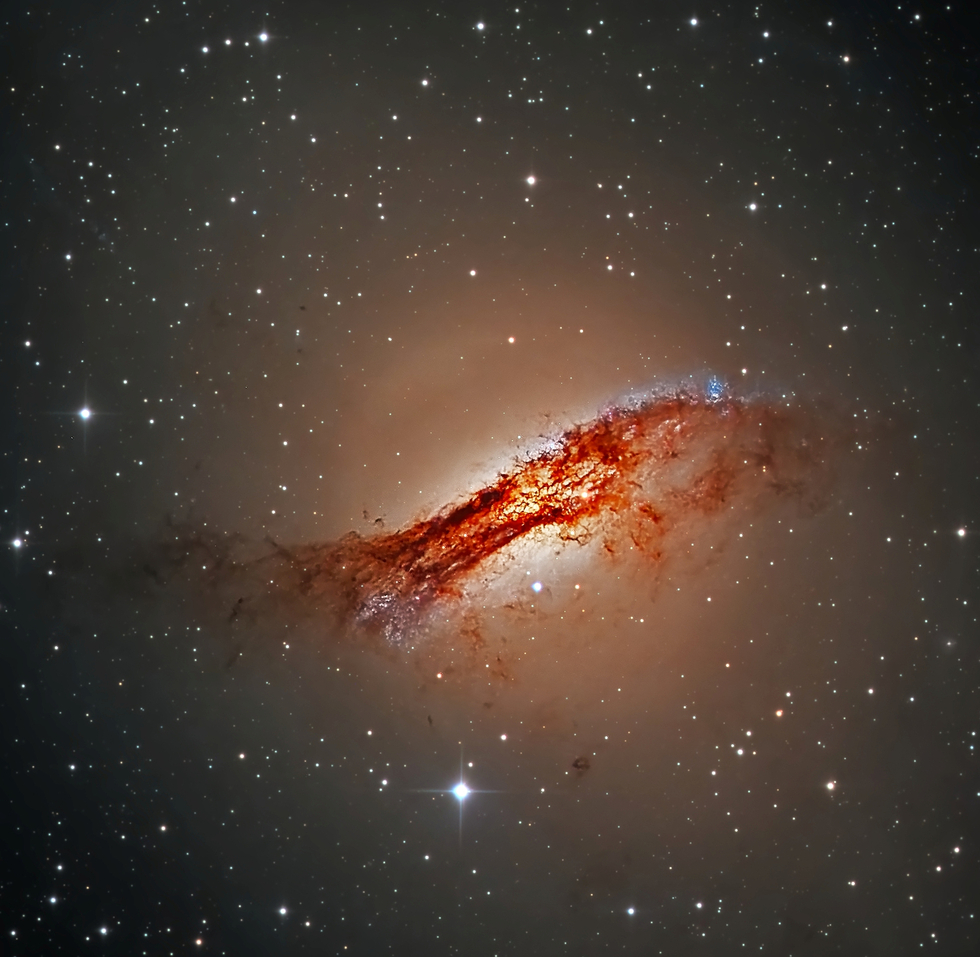 NGC5128; Centaurus A (Zoomed In)