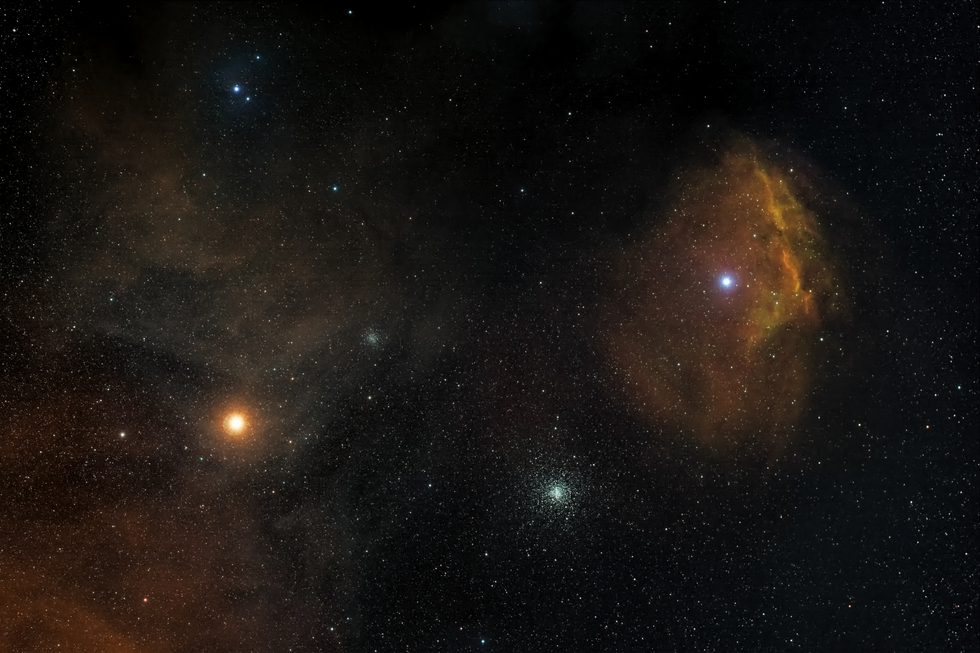 Antares & M4 Region in SHO...
