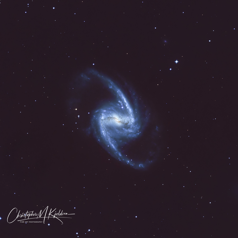 NGC 1365 – Great Barred Spiral Galaxy