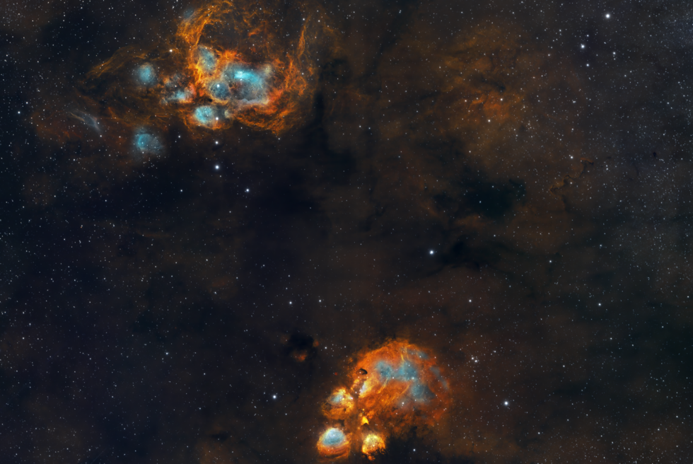 NGC 6334 and NGC 6357