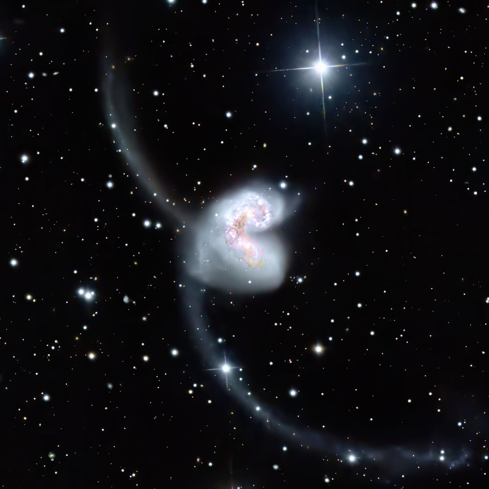 The Antenna Galaxies NGC4038 and 4039