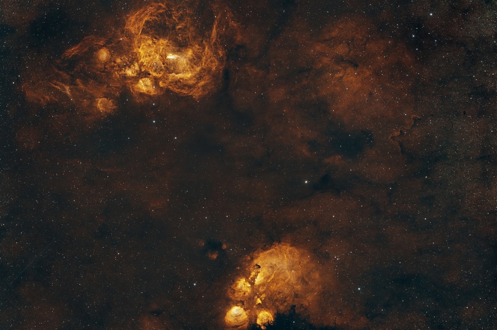 NGC 6344 and 6357