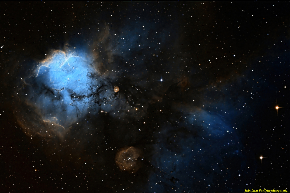 RCW16 (Skull and Crossbones Nebula)